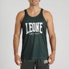 Leone Logo Tank -GREEN